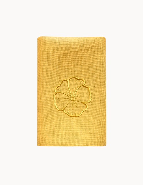 Dance napkin yellow